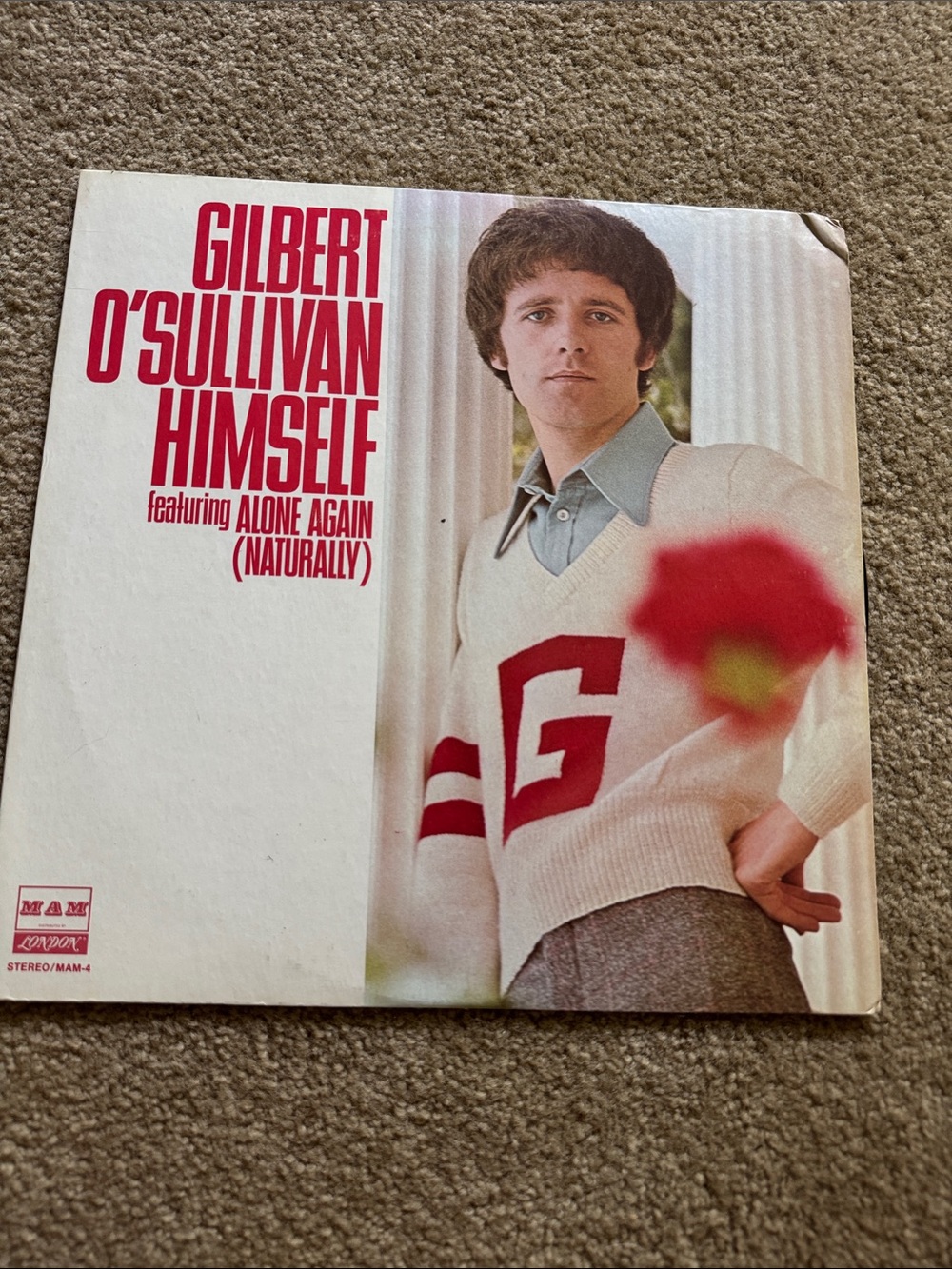 Gilbert O’Sullivan Himself vinyl album